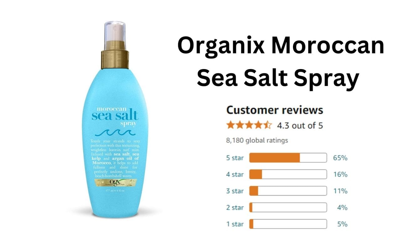 Ogx Moroccan Sea Salt Spray Review